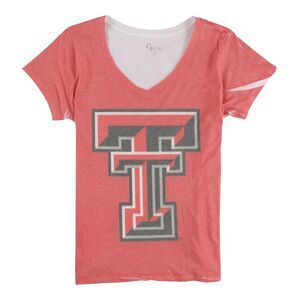 G for her Womens 3D T Graphic T-Shirt, Red, NWT